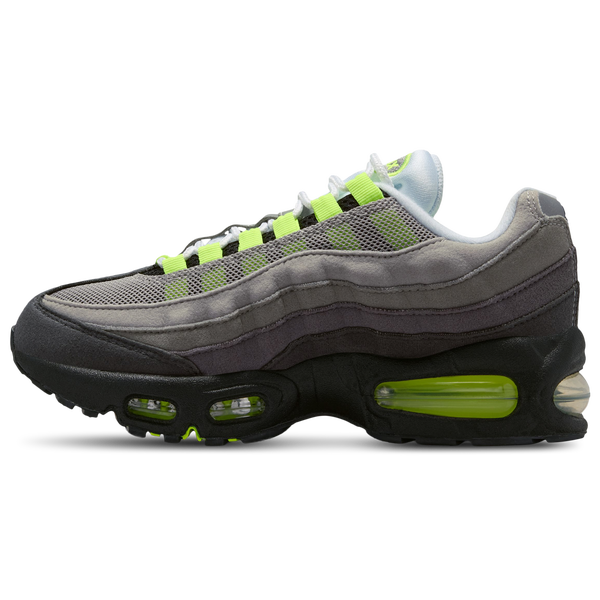 Nike Air Max 95 - Boys' Grade School - Black/Neon Yellow/Anthracite - Image 2