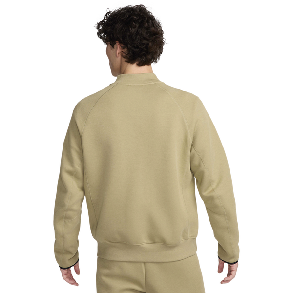 Nike Tech Fleece Bomber Jacket - Men's - Black/Neutral Olive - Image 2