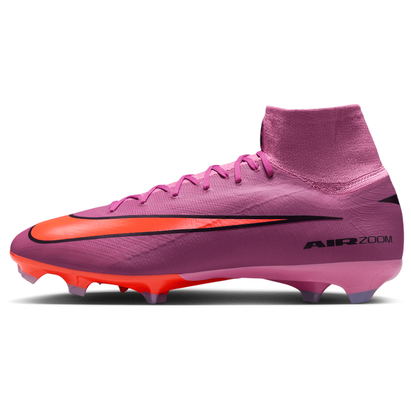 Nike Zm Superfly 10 Pro FG - Men's - Magic Flamingo/Black/Total Crimson - Image 2