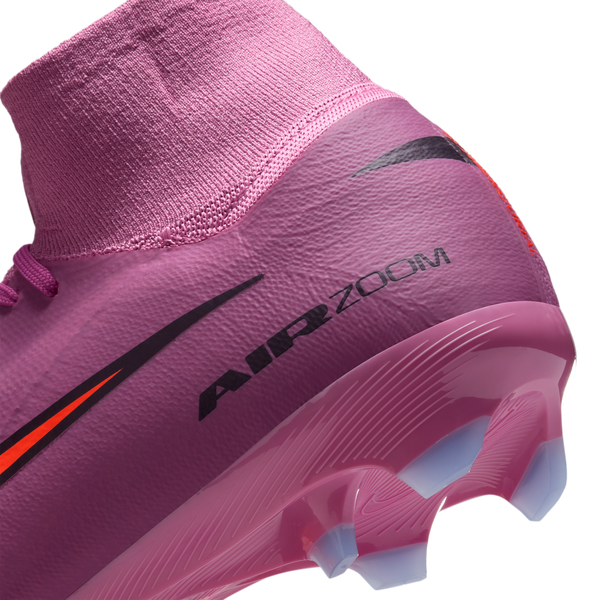 Nike Zm Superfly 10 Pro FG - Men's - Magic Flamingo/Black/Total Crimson - Image 8