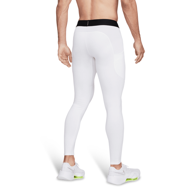 Nike Pro Warm Tight - Men's - Black/White - Image 2