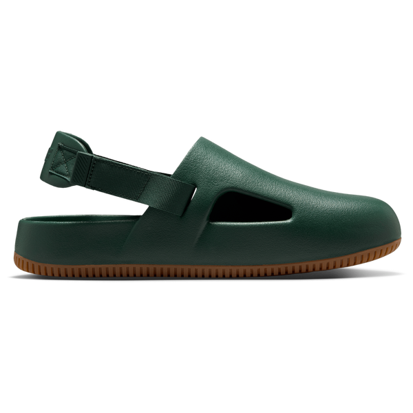 Nike Calm Mules - Men's - Fir/Fir/Gum Med Brown
