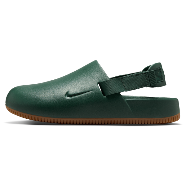 Nike Calm Mules - Men's - Fir/Fir/Gum Med Brown - Image 2