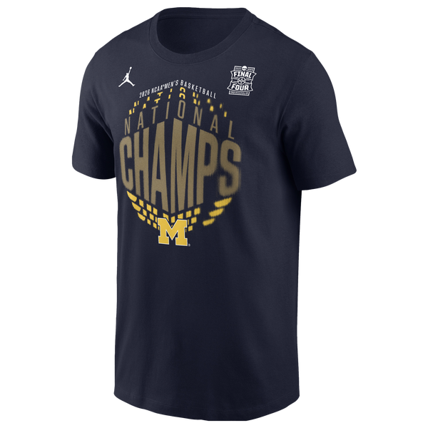 Nike College Champs Short Sleeve T-Shirt - Men's - Navy