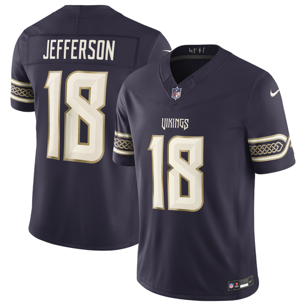 Nike Vikings NFL Rival JJ18 Limit Jersey - Men's - Purple