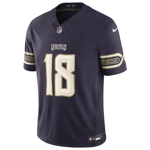 Nike Vikings NFL Rival JJ18 Limit Jersey - Men's - Purple - Image 3