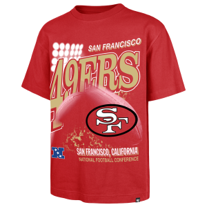 47 Brand NFL 49ers Hometown Lights T-Shirt - Men's - Red