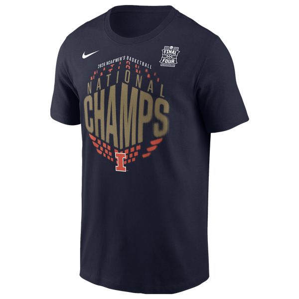 Nike College Champs Short Sleeve T-Shirt - Men's - Navy