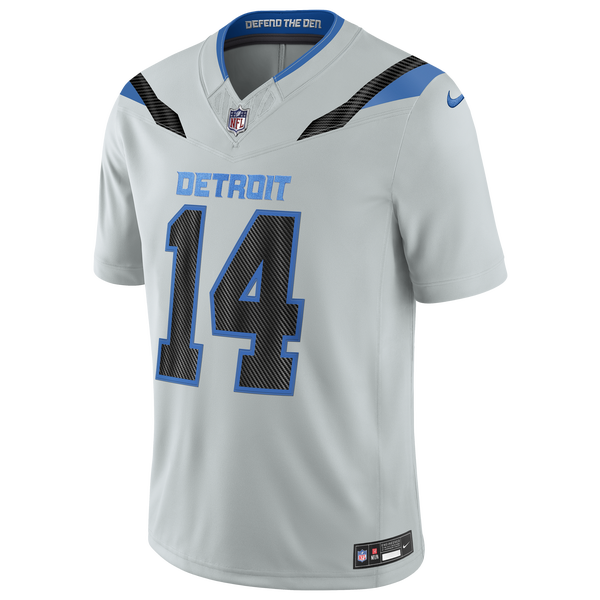 Nike Lions NFL Rival AB14 Limit Jersey - Men's - Silver - Image 3