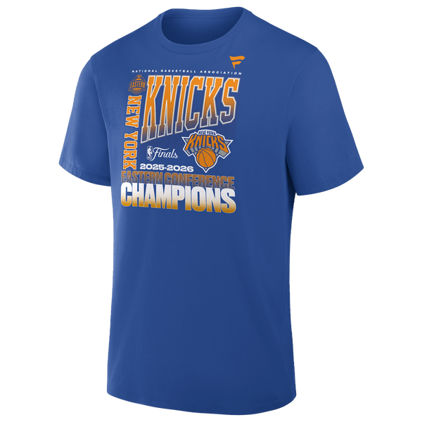 Fanatics Knicks 2026 ECF Champions Short Sleeve T-Shirt - Men's - Deep Royal