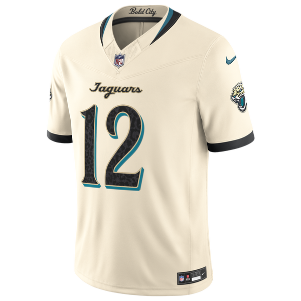 Nike Jaguars NFL Rival TH12 Limit Jersey - Men's - Beige - Image 3