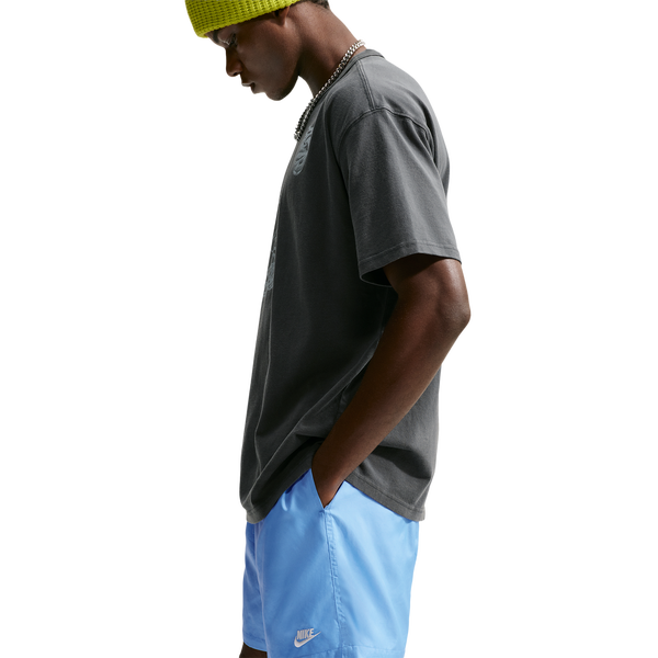 Nike Club Flow Shorts - Men's - White/Football Blue - Image 3