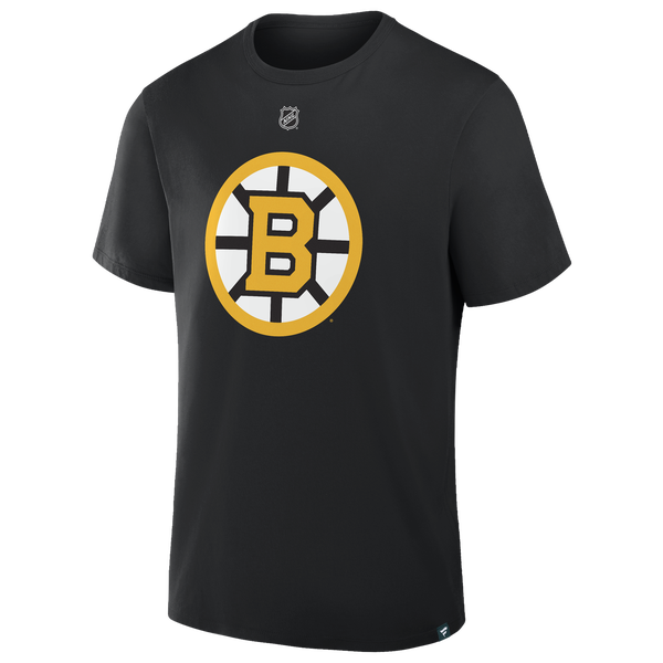 New Era Boston Bruins Name & Number T-Shirt - Men's - Black - Image 2