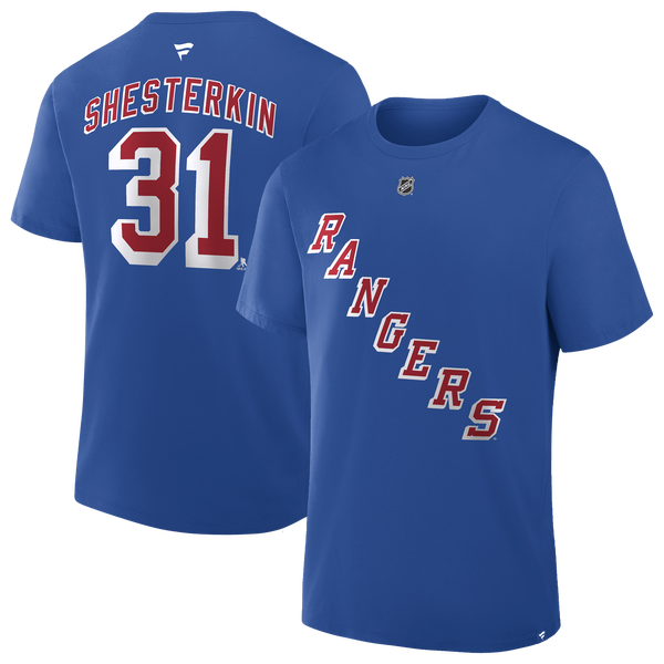 Fanatics NHL New York Rangers Name & Number T-Shirt - Men's - Blue