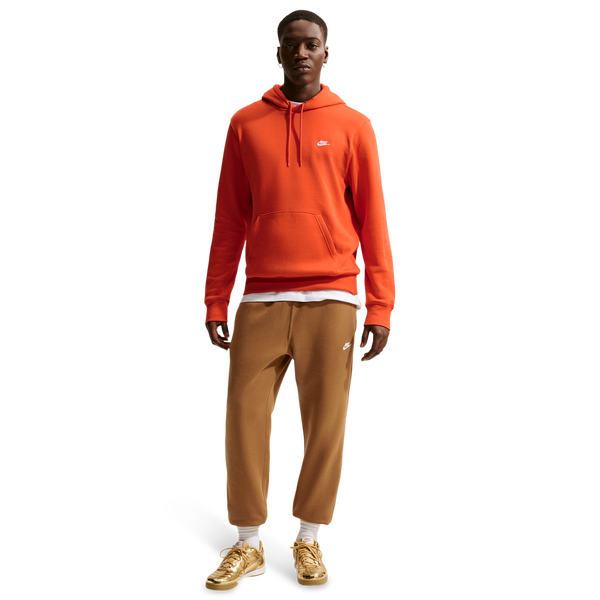 Nike Club Joggers - Men's - Ale Brown/White/Ale Brown - Image 3