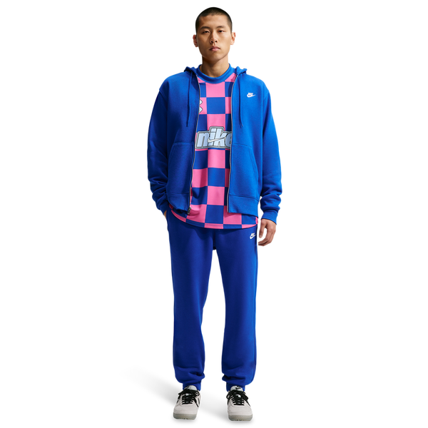 Nike Club Joggers - Men's - Old Royal/Old Royal/White - Image 3