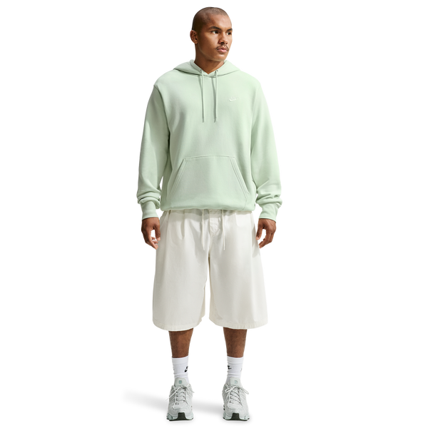 Nike Club Pullover Hoodie - Men's - Jade Aura/Jade Aura/White - Image 3