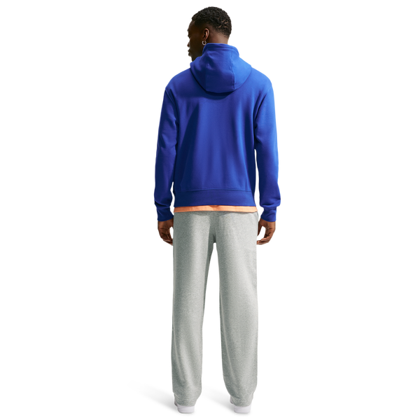 Nike Club Pullover Hoodie - Men's - White/Old Royal/Old Royal - Image 4