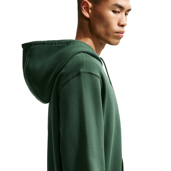 Nike Club Full-Zip Hoodie - Men's - Fir/White/Fir - Image 2