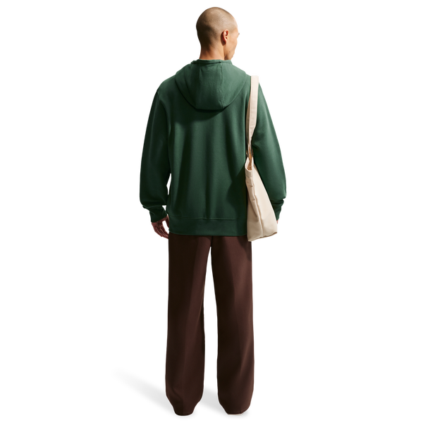 Nike Club Full-Zip Hoodie - Men's - Fir/White/Fir - Image 4