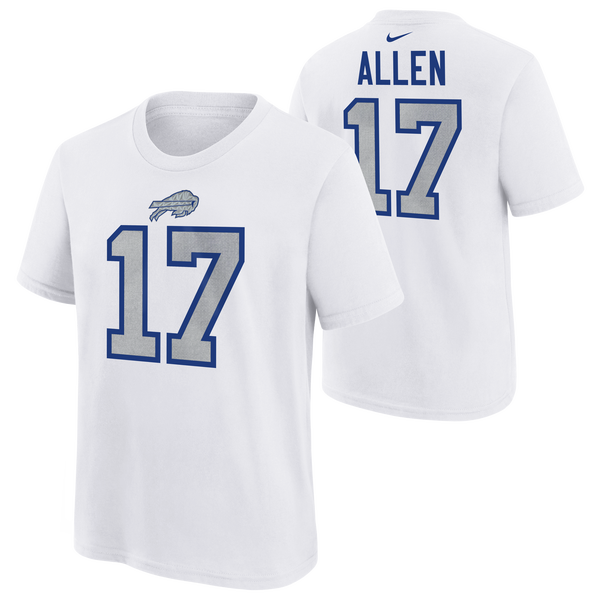 Nike Bills NFL Rival JA17 Short Sleeve T-Shirt - Boys' Grade School - White