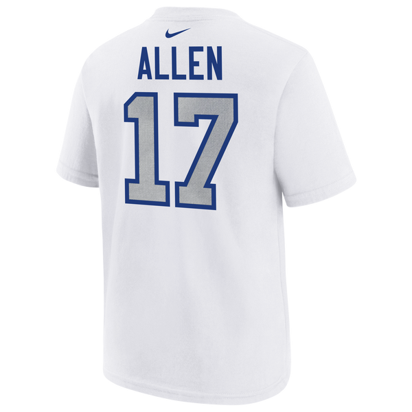 Nike Bills NFL Rival JA17 Short Sleeve T-Shirt - Boys' Grade School - White - Image 3