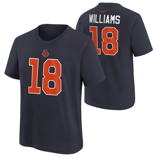 Nike Bears NFL Rival CW18 Short Sleeve T-Shirt - Boys' Grade School - Navy