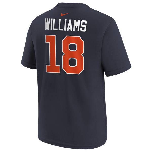 Nike Bears NFL Rival CW18 Short Sleeve T-Shirt - Boys' Grade School - Navy - Image 3