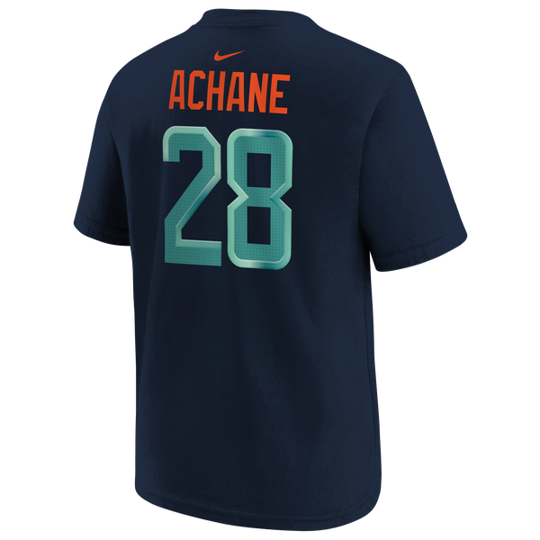 Nike Dolpins NFL Rival Short Sleeve T-Shirt - Boys' Grade School - Black - Image 3