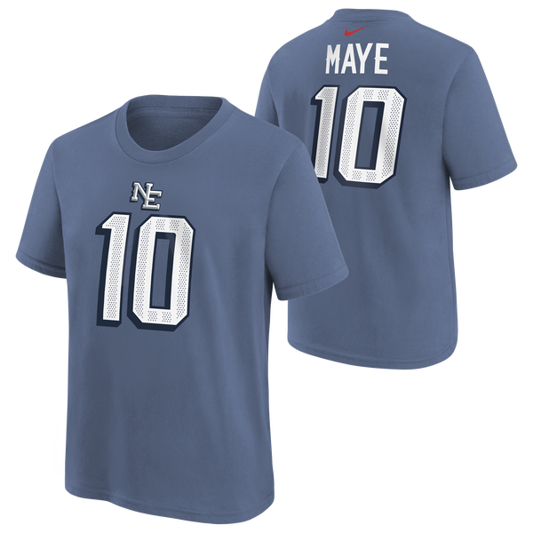 Nike Patriots NFL Rival Short Sleeve T-Shirt - Boys' Grade School - Blue