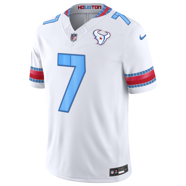 Nike Texans NFL Rival CJS7 Limited Jersey - Men's - White - Image 3