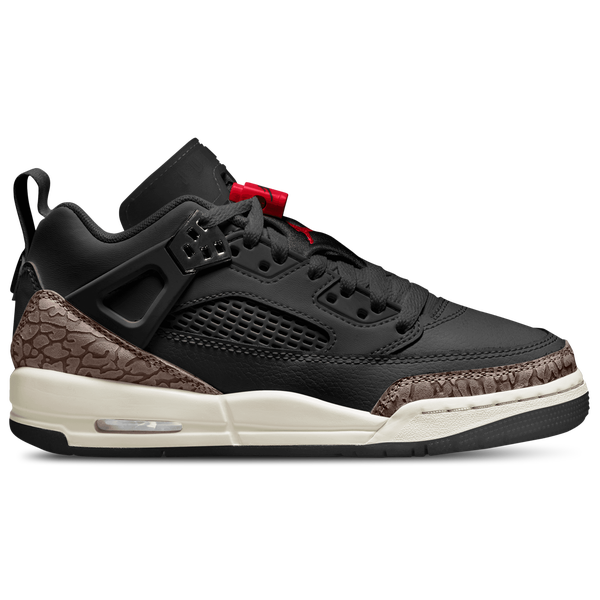 Jordan Spizike Low - Boys' Grade School - Black/Palomino/University Red
