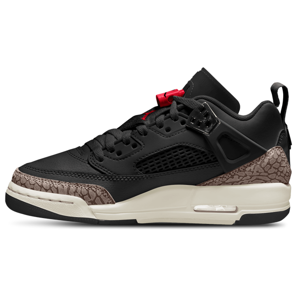 Jordan Spizike Low - Boys' Grade School - Black/Palomino/University Red - Image 2