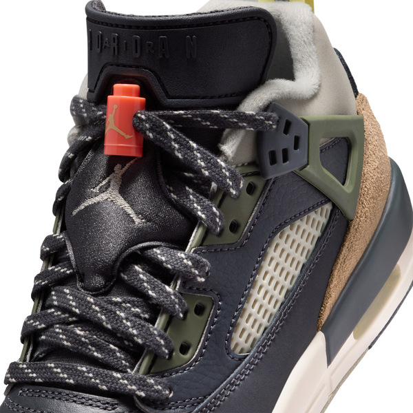 Jordan Spizike Low - Boys' Grade School - Anthracite/Spruce Fog/Lt Wild Mango - Image 7