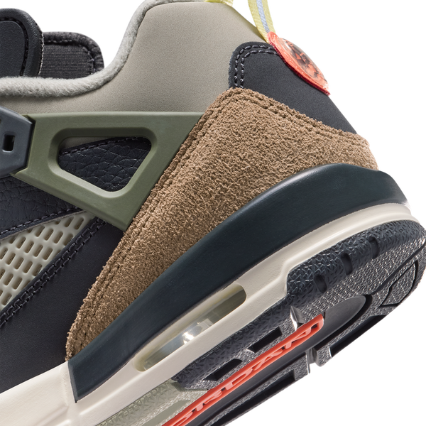 Jordan Spizike Low - Boys' Grade School - Anthracite/Spruce Fog/Lt Wild Mango - Image 8