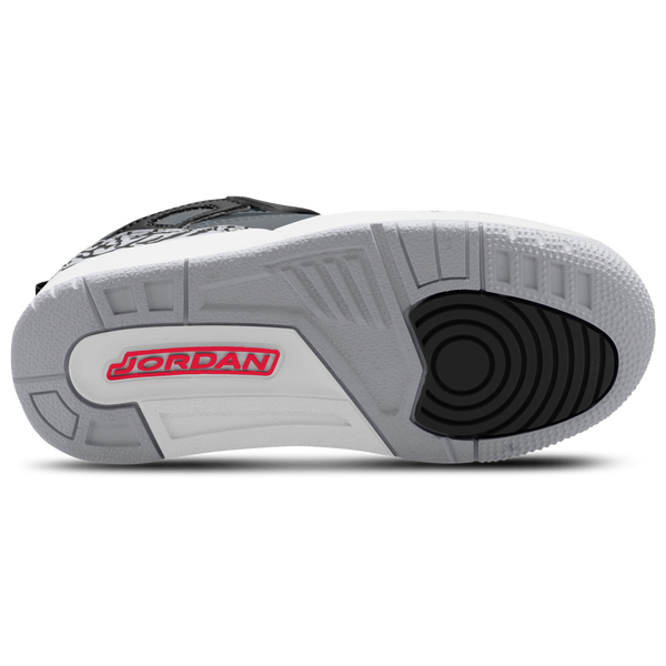Jordan Spizike - Boys' Preschool - Grey/Red/Black - Image 4
