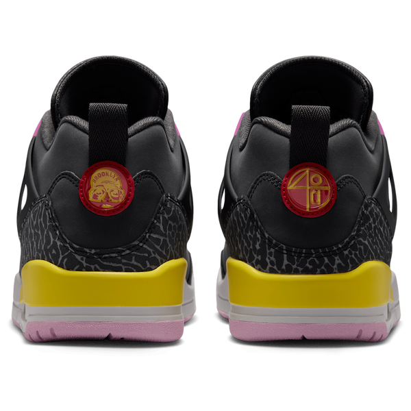 Jordan Spizike Low - Men's - Anthracite/Black/University Red - Image 3