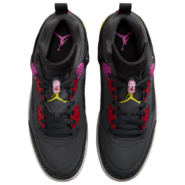 Jordan Spizike Low - Men's - Anthracite/Black/University Red - Image 4