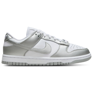 Nike Dunk Low SH - Women's - White/Metalic Silver/Blue Joy