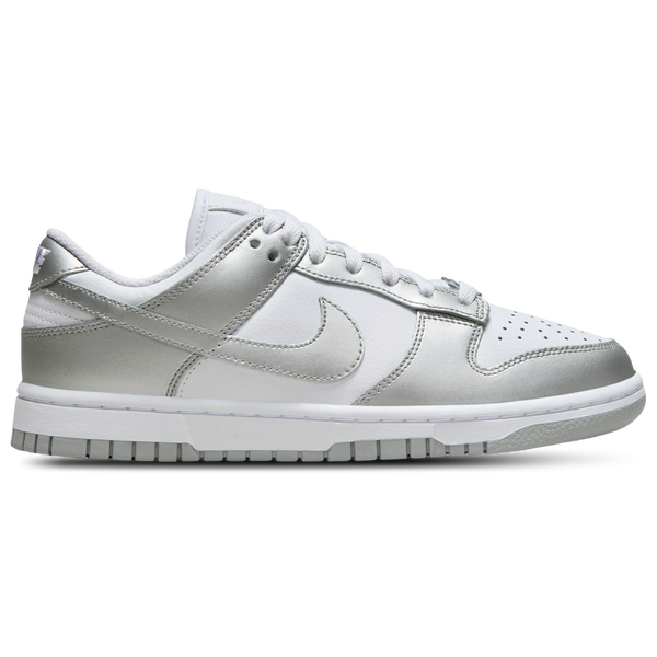 Nike Dunk Low SH - Women's - White/Metalic Silver/Blue Joy