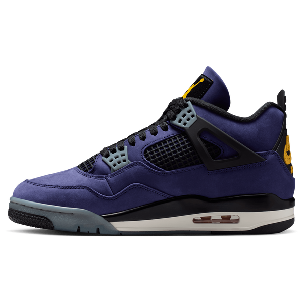Jordan Retro 4 Lakers - Men's - Purple/Black/Yellow - Image 2