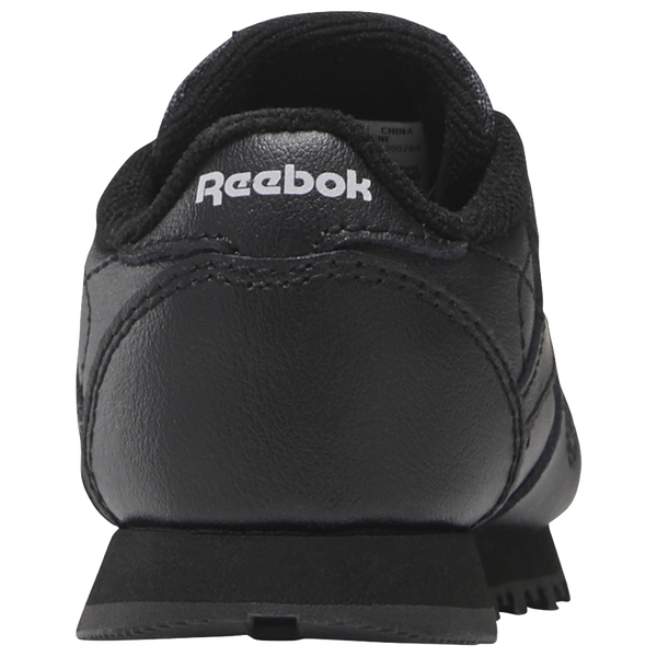 Reebok Classic Leather - Boys' Toddler - Black/Black - Image 3