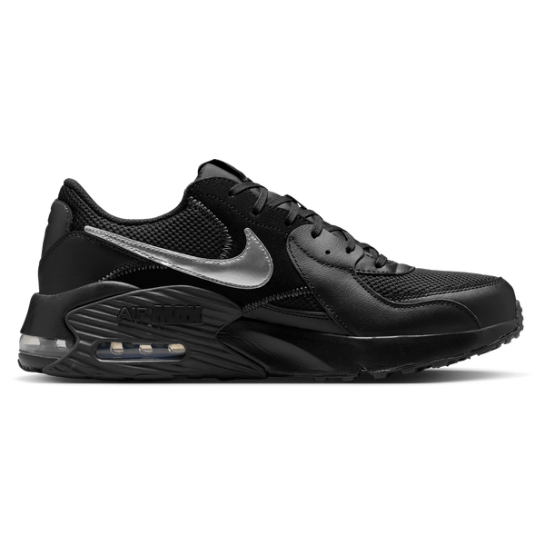 Nike Air Max Excee - Men's - Black/Dark Smoke Grey/Metallic Silver