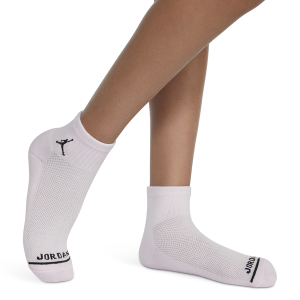 Jordan Ankle Sock - Girls' Grade School - White/Pink - Image 5