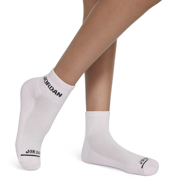 Jordan Ankle Sock - Girls' Grade School - White/Pink - Image 9