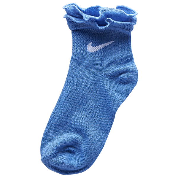 Nike Ruffle Welt Ankle 6 Pack - Girls' Preschool - Sail/Pink/White - Image 4