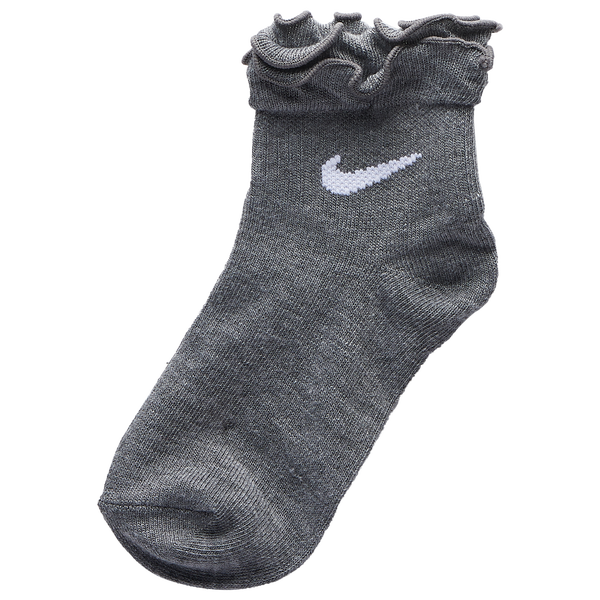 Nike Ruffle Welt Ankle 6 Pack - Girls' Preschool - Sail/Pink/White - Image 7