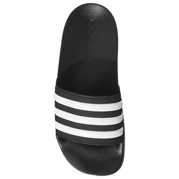 adidas Adilette Shower Slides - Boys' Preschool - Core Black/White/Core Black - Image 4