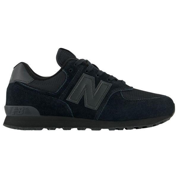 New Balance 574 Core - Boys' Grade School - Black/Black