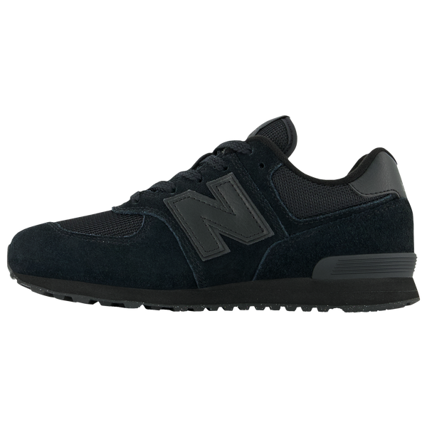 New Balance 574 Core - Boys' Grade School - Black/Black - Image 3